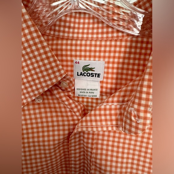 Lacoste Button Down Shirt 🐊 - Picture 5 of 7